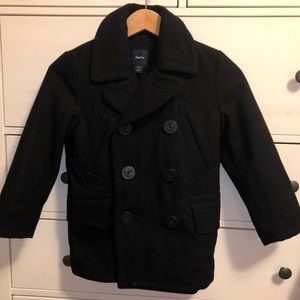 GapKids Boy's Navy Peacoat